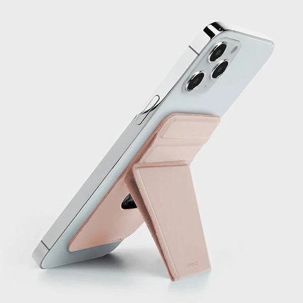 Suport Magnetic Uniq Lyft Pentru Telefon cu Suport pentru Carduri -Roz - 2 | YEO